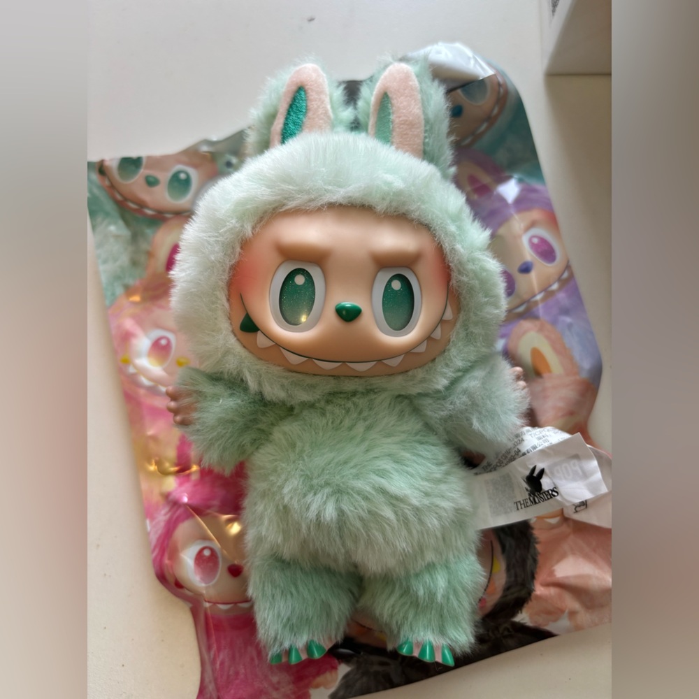 POP MART AUTHENTIC BIG INTO ENERGY LABUBU - OPENED BLIND BOX- SERENITY